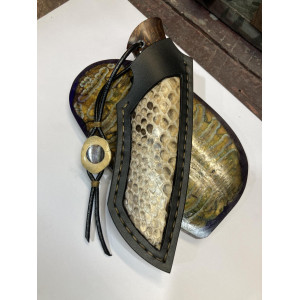 МАЛЮК ніж ручної роботи Олександра Репи, купити замовити в Україні, порошкова сталь - М390, 61 HRC. Photo 2